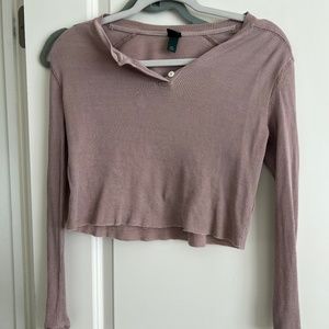 Cropped Long Sleeve
